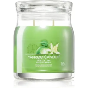 Yankee Candle Vanilla Lime bougie parfumée Signature 368 g