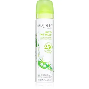 Yardley Lily Of The Valley spray corporel pour femme 75 ml