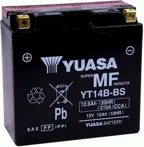 Yuasa Battery YT14B-BS Chargeur de moto batterie / Batterie