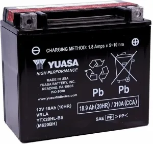 Yuasa Battery YTX20HL-BS Chargeur de moto batterie / Batterie