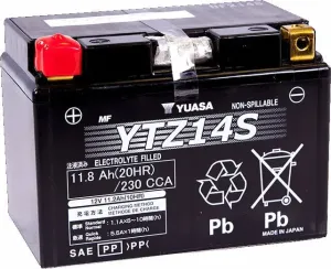 Yuasa Battery YTZ14S Chargeur de moto batterie / Batterie