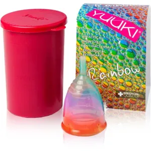 Yuuki Rainbow Jolly 1 + cup Coupe menstruelle taille large (⌀ 46 mm, 24 ml) 1 pcs