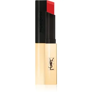 Yves Saint Laurent Rouge Pur Couture The Slim rouge à lèvres fin matifiant avec effet cuir teinte 13 Original Coral 2,2 g