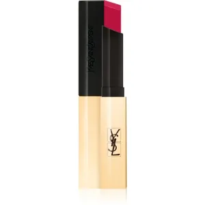 Yves Saint Laurent Rouge Pur Couture The Slim rouge à lèvres fin matifiant avec effet cuir teinte 27 Conflicting Crimson 2,2 g