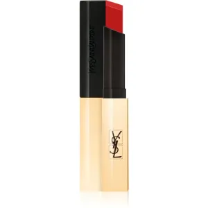 Yves Saint Laurent Rouge Pur Couture The Slim rouge à lèvres fin matifiant avec effet cuir teinte 28 True Chili 2,2 g