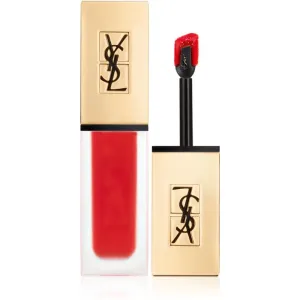 Yves Saint Laurent Tatouage Couture rouge à lèvres liquide ultra mat teinte 01 Rouge Tatouage - Vibrant Pink Red 6 ml