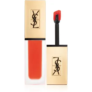 Yves Saint Laurent Tatouage Couture rouge à lèvres liquide ultra mat teinte 17 Unconventional Coral - Vibrant Tangerine 6 ml