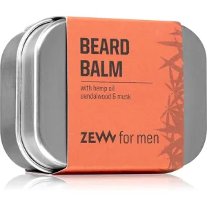 Zew For Men Beard Balm with hemp oil baume à barbe à l'huile de chanvre 80 ml
