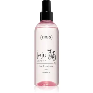 Ziaja Jeju Young Skin brume hydratante visage et corps 200 ml