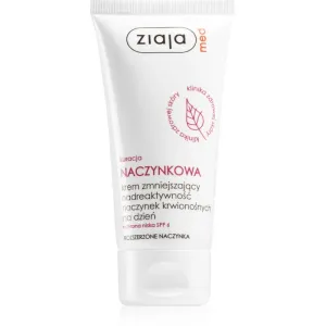 Ziaja Med Capillary Care crème légère hydratante pour peaux sensibles sujettes aux rougeurs SPF 6 50 ml