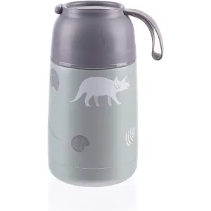 Zopa Food Thermos with Silicone Holder bouteille isotherme pour la nourriture Dino 620 ml