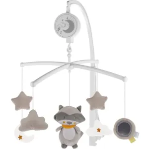 Zopa Music Mobile Raccoon manège pour lit de bébé avec mélodie 1 pcs