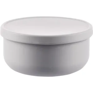 Zopa Silicone Bowl with Lid bol en silicone à couvercle Dove Grey 1 pcs