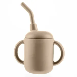 Zopa Silicone Mug tasse 2 en 1 Sand Beige 1 pcs