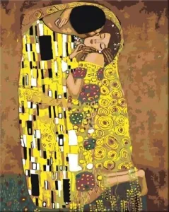 Zuty Peinture par numéros Baiser (Gustav Klimt) #49068