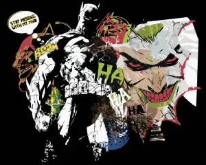 Zuty Peinture par numéros Bandes dessinées Batman et Joker