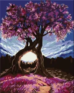 Zuty Peinture par numéros Câlins des arbres #49069