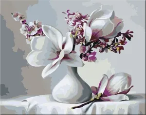 Zuty Peinture par numéros Magnolia #49058